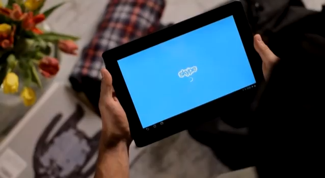 skype tablets android